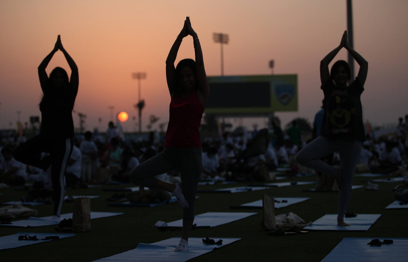 Fotos: La fiesta mundial del yoga