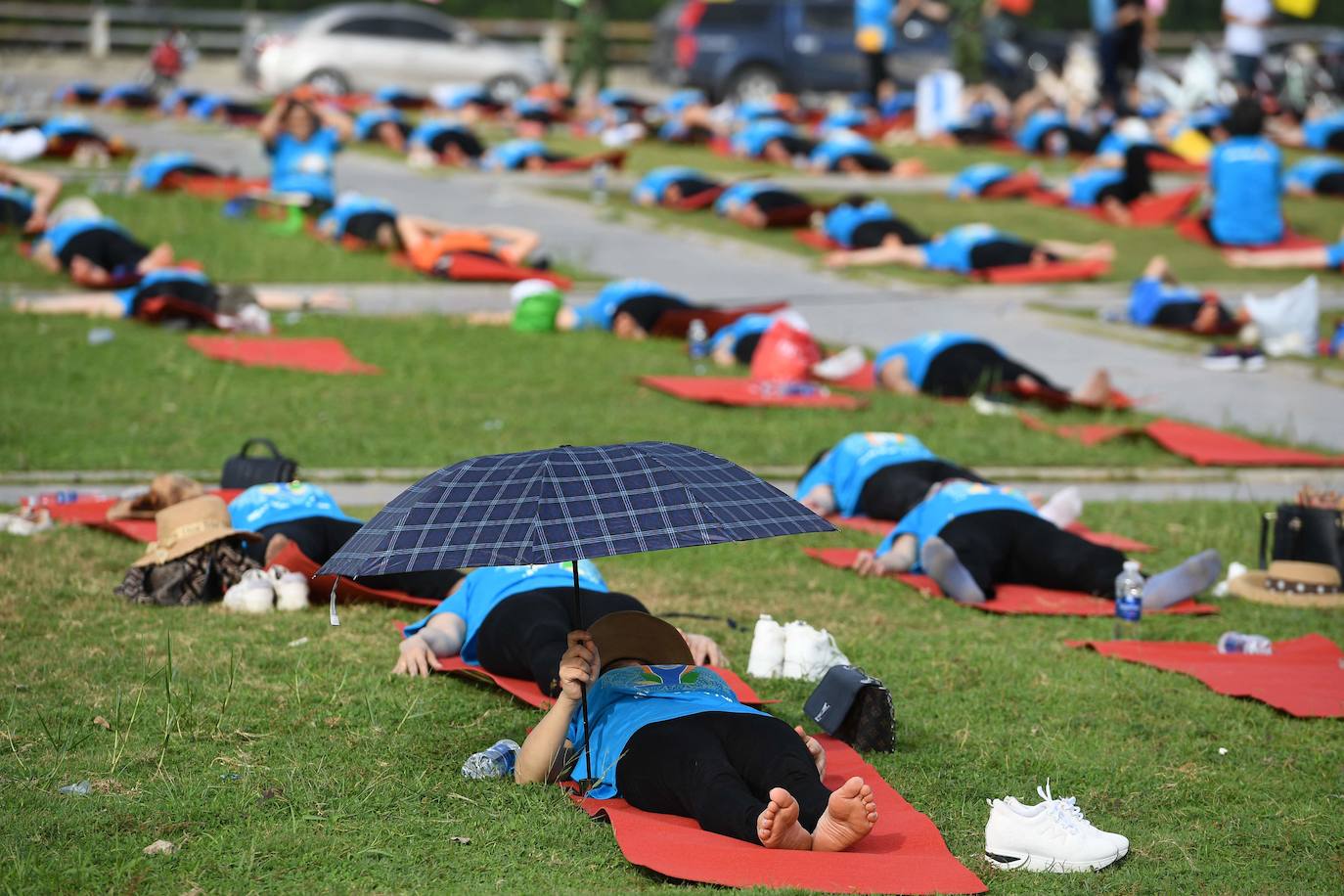 Fotos: La fiesta mundial del yoga