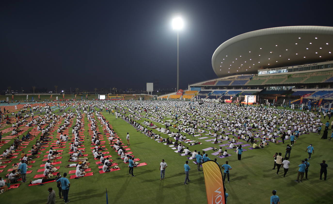 Fotos: La fiesta mundial del yoga