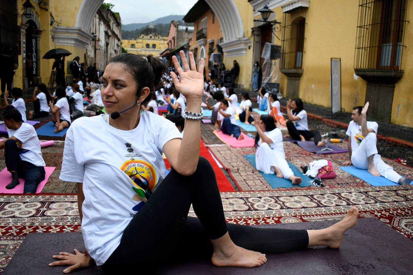 Fotos: La fiesta mundial del yoga