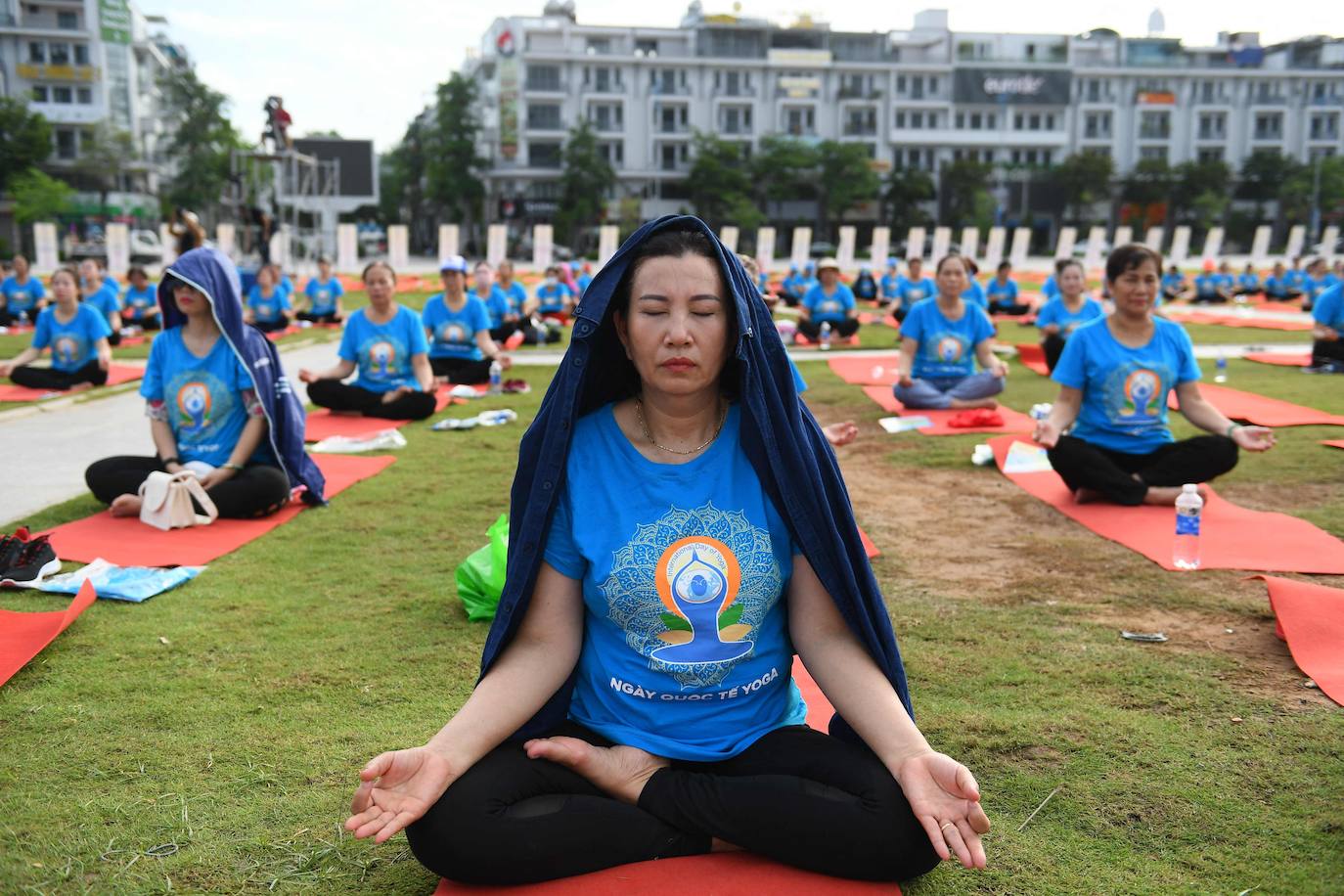 Fotos: La fiesta mundial del yoga