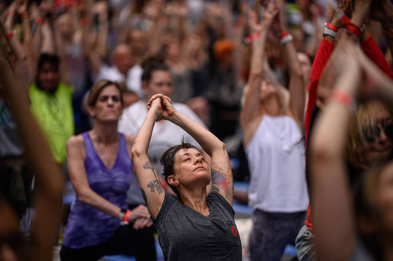 Fotos: La fiesta mundial del yoga