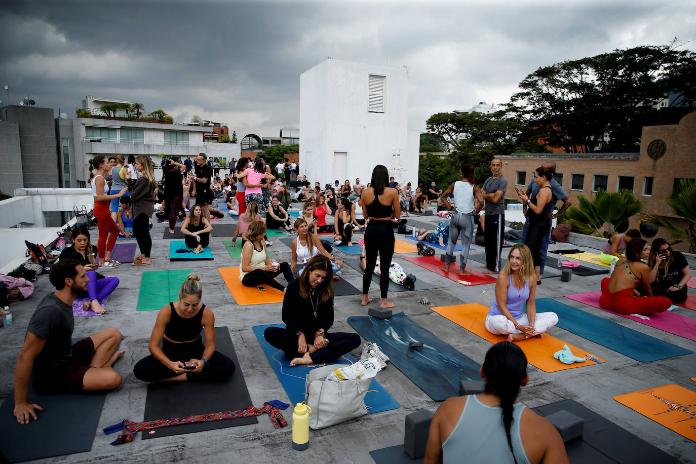 Fotos: La fiesta mundial del yoga