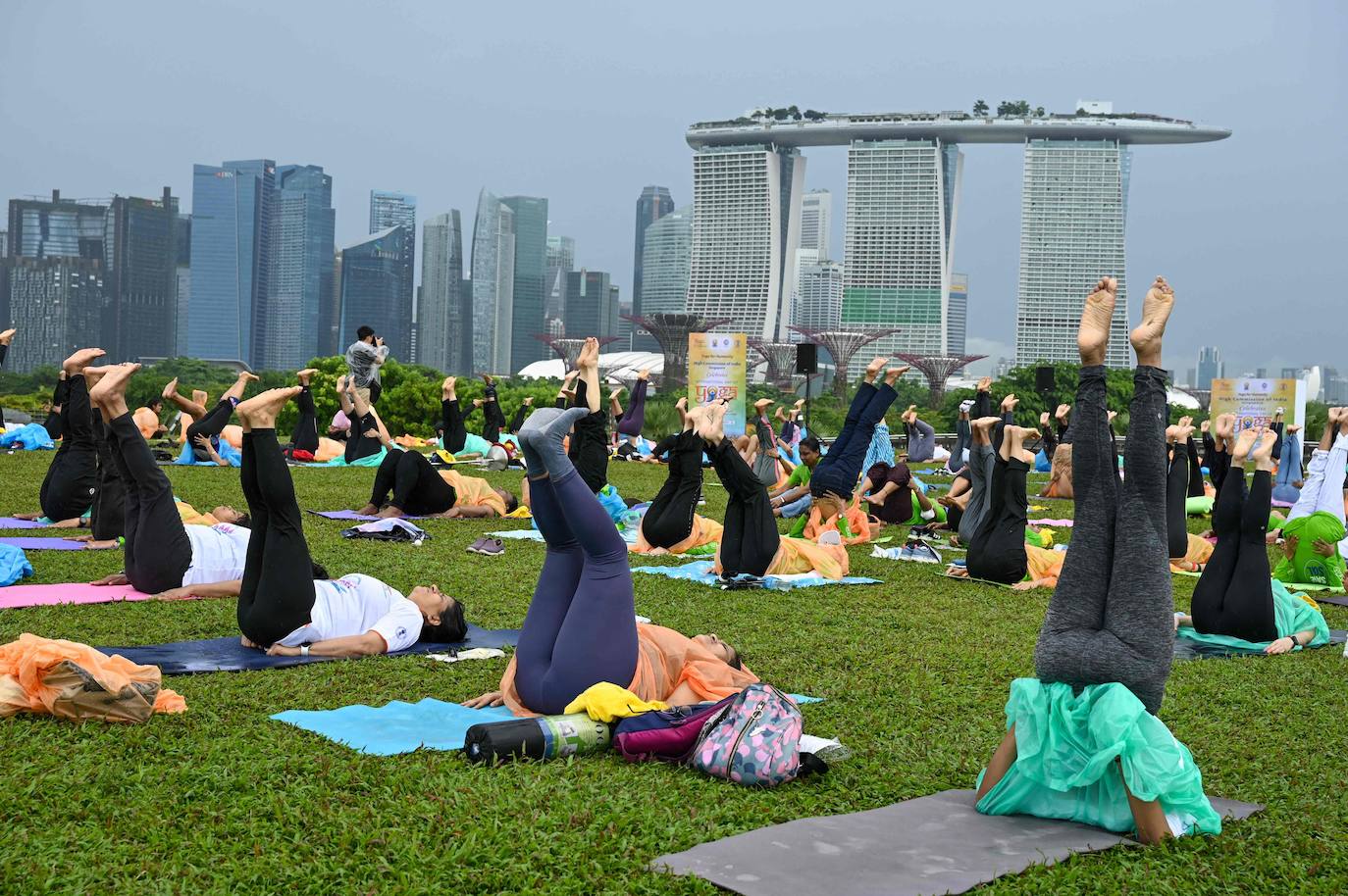 Fotos: La fiesta mundial del yoga