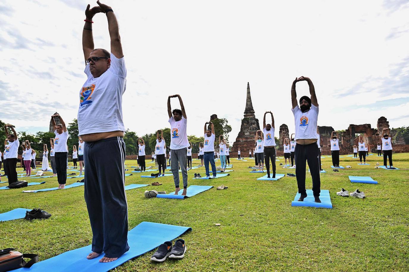 Fotos: La fiesta mundial del yoga