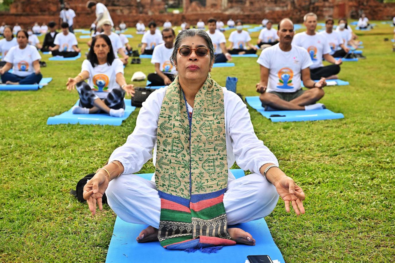 Fotos: La fiesta mundial del yoga