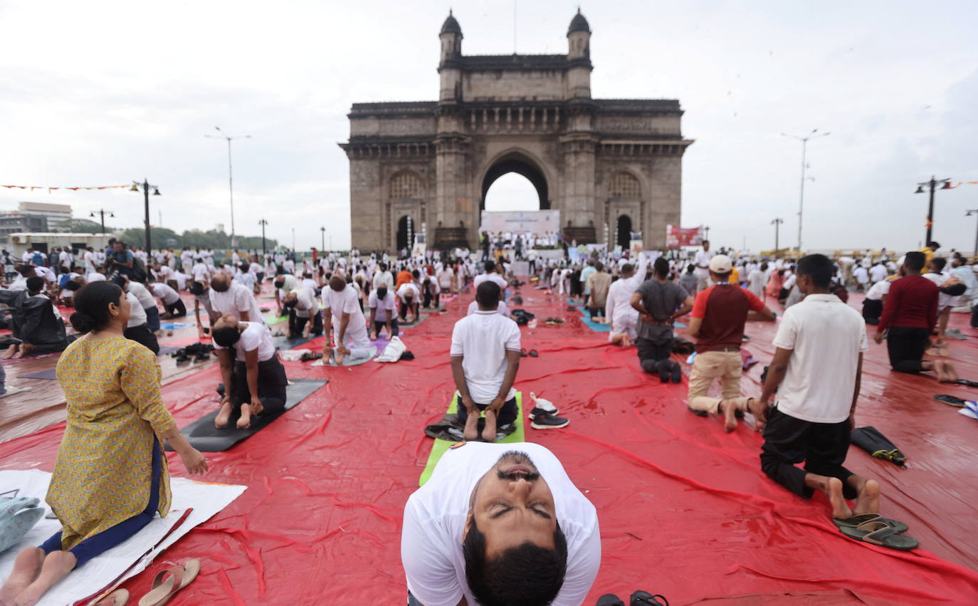 Fotos: La fiesta mundial del yoga