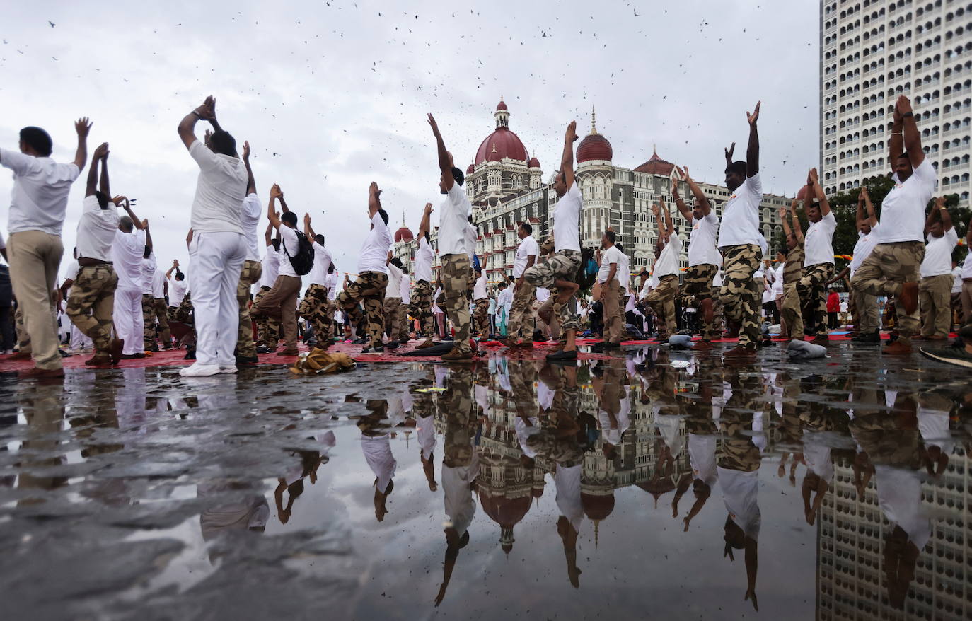 Fotos: La fiesta mundial del yoga