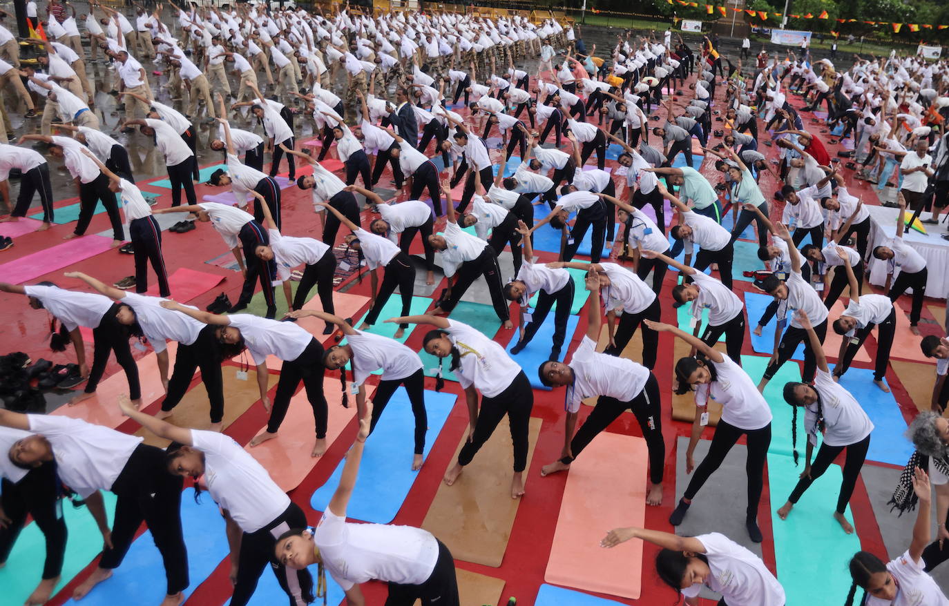 Fotos: La fiesta mundial del yoga