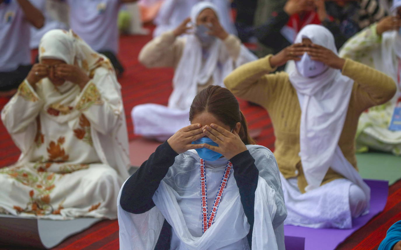 Fotos: La fiesta mundial del yoga