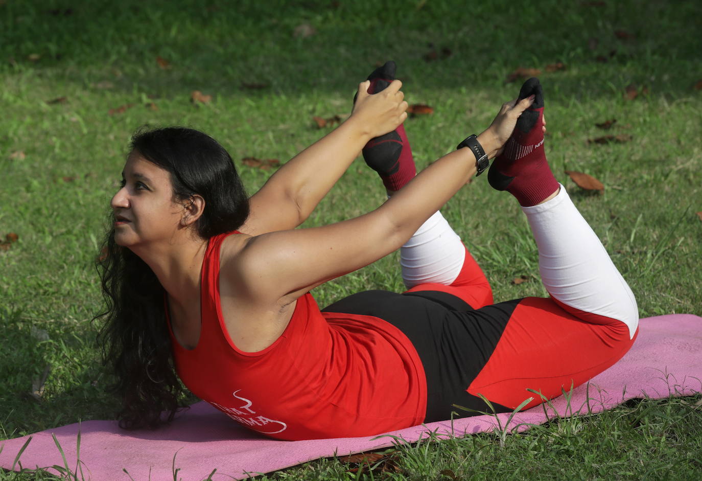 Fotos: La fiesta mundial del yoga