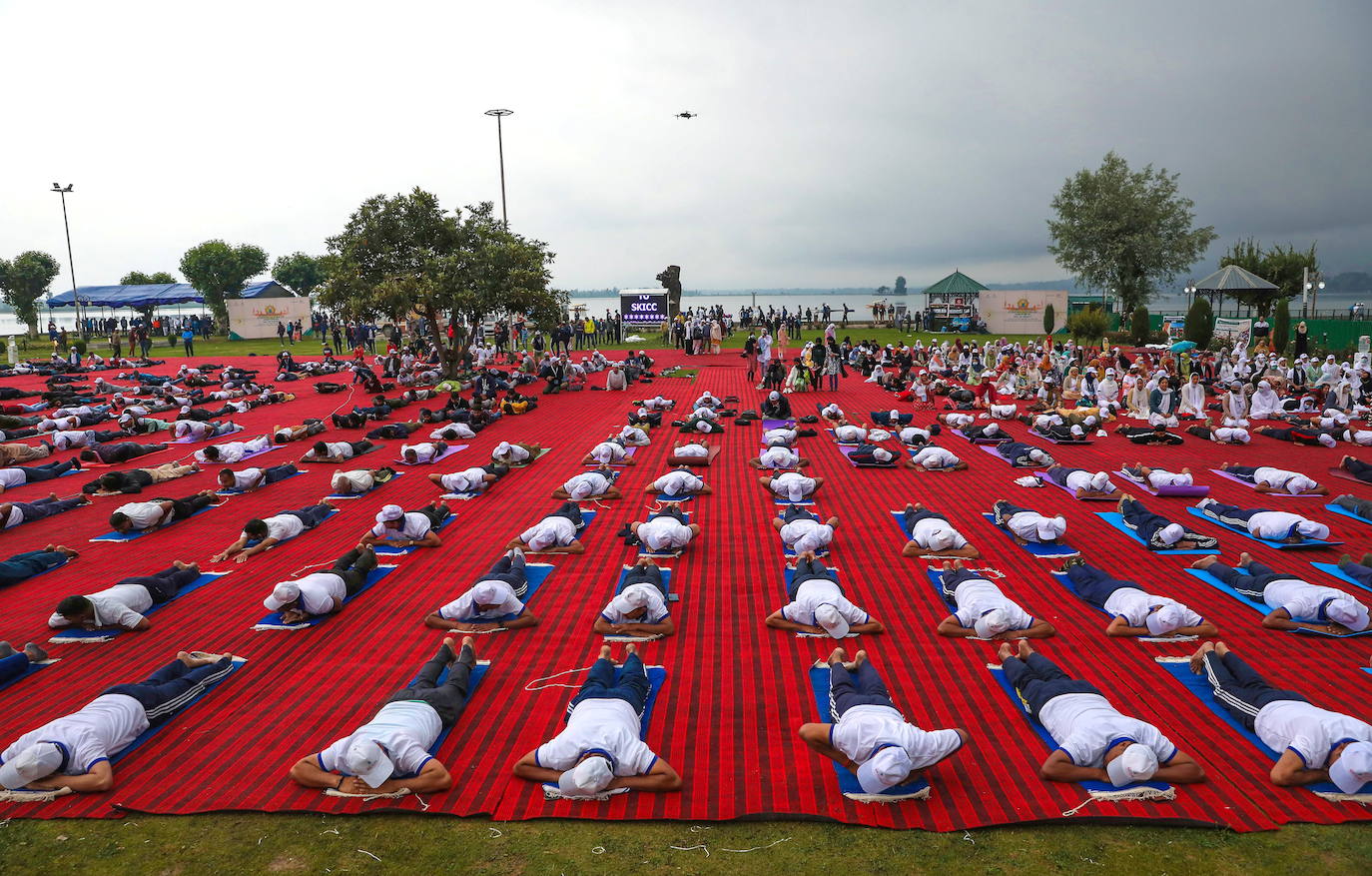 Fotos: La fiesta mundial del yoga