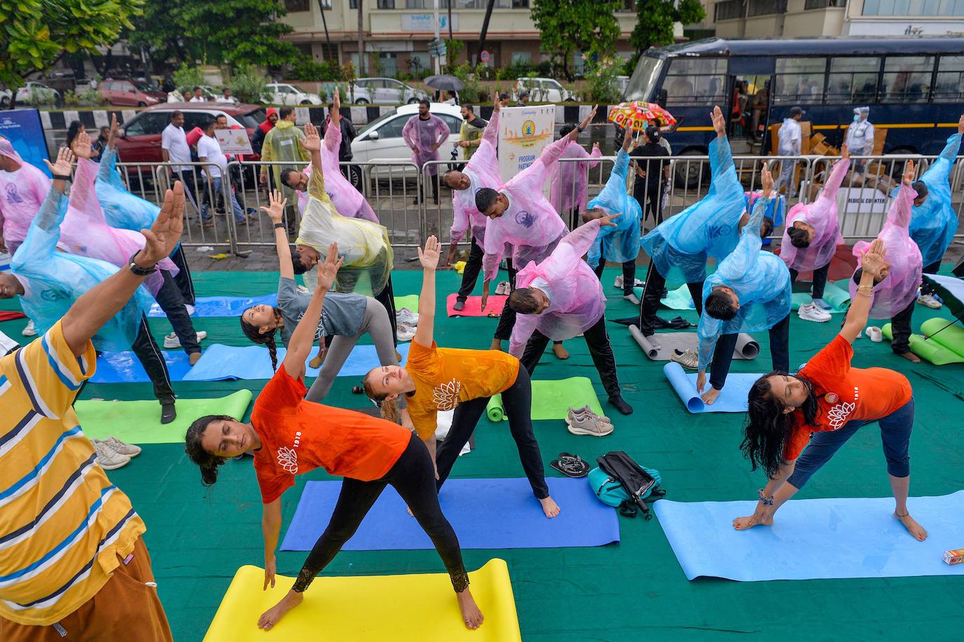 Fotos: La fiesta mundial del yoga