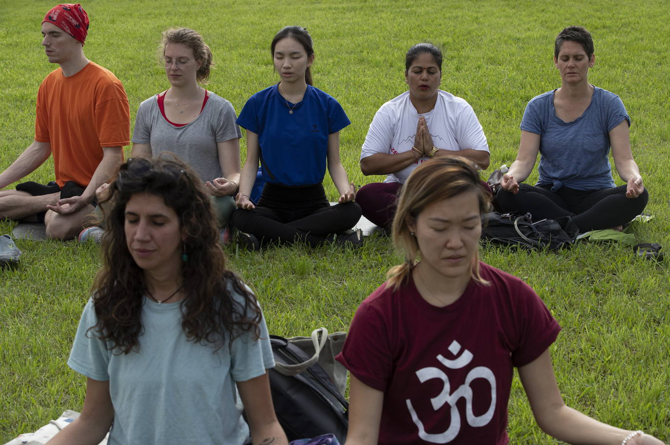 Fotos: La fiesta mundial del yoga