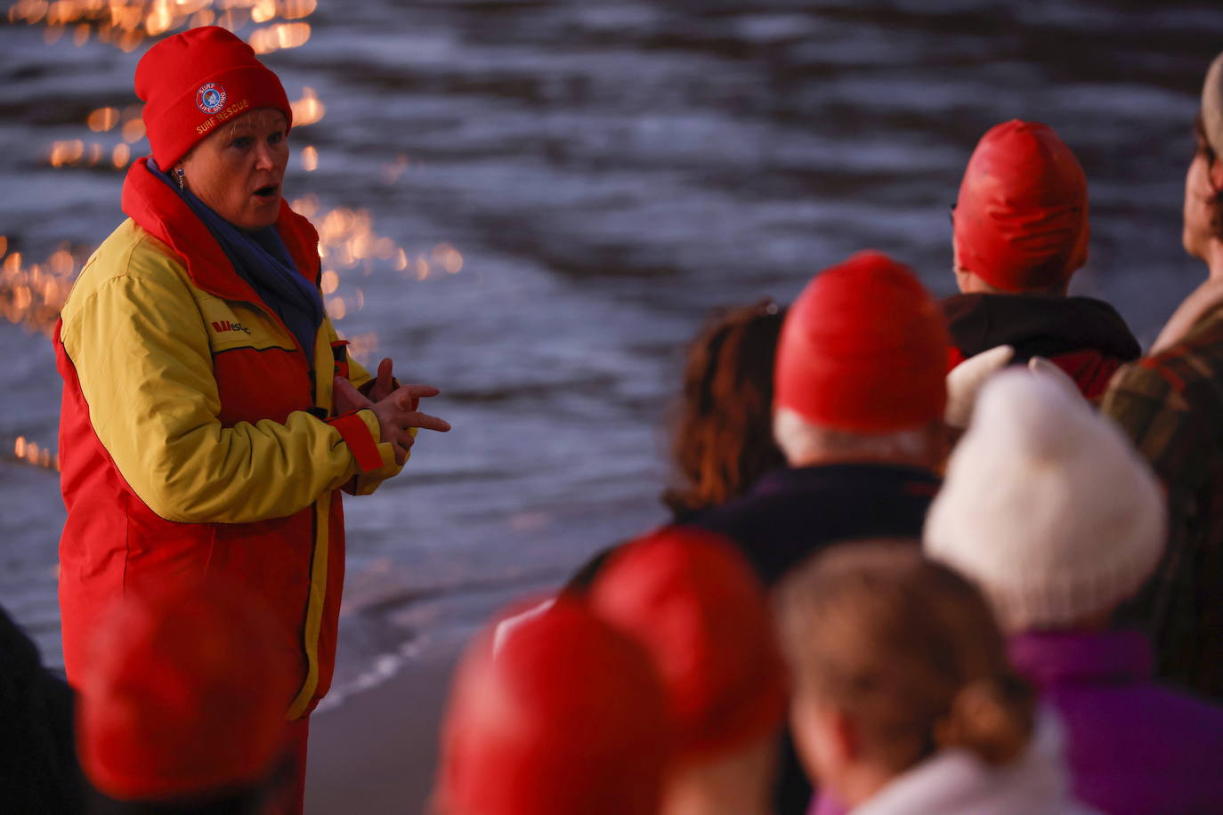 Fotos: Bienvenida nudista al invierno