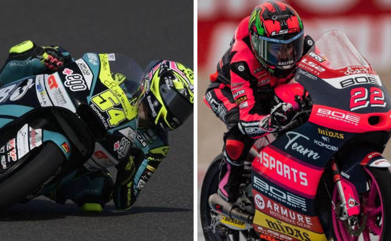 Fermín Aldeguer y Ana Carrasco.