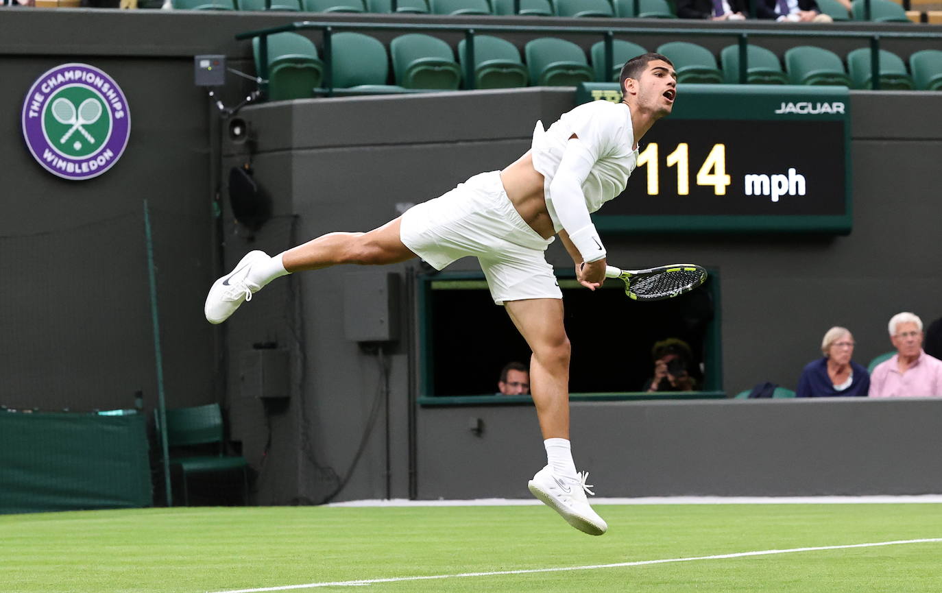 Fotos: La victoria de Carlos Alcaraz ante Struff, en imágenes