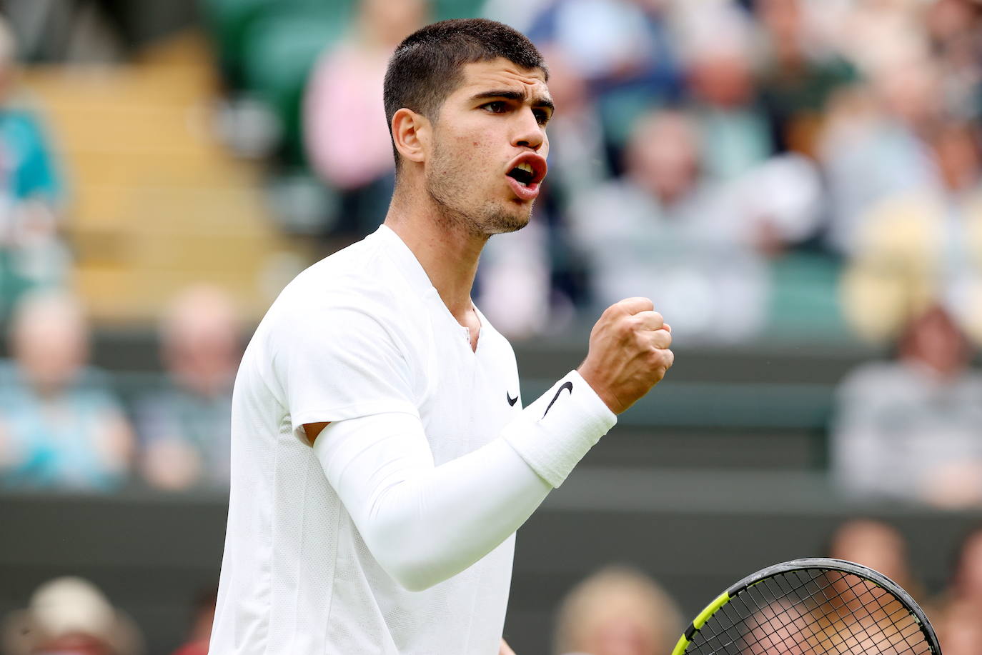 Fotos: La victoria de Carlos Alcaraz ante Struff, en imágenes