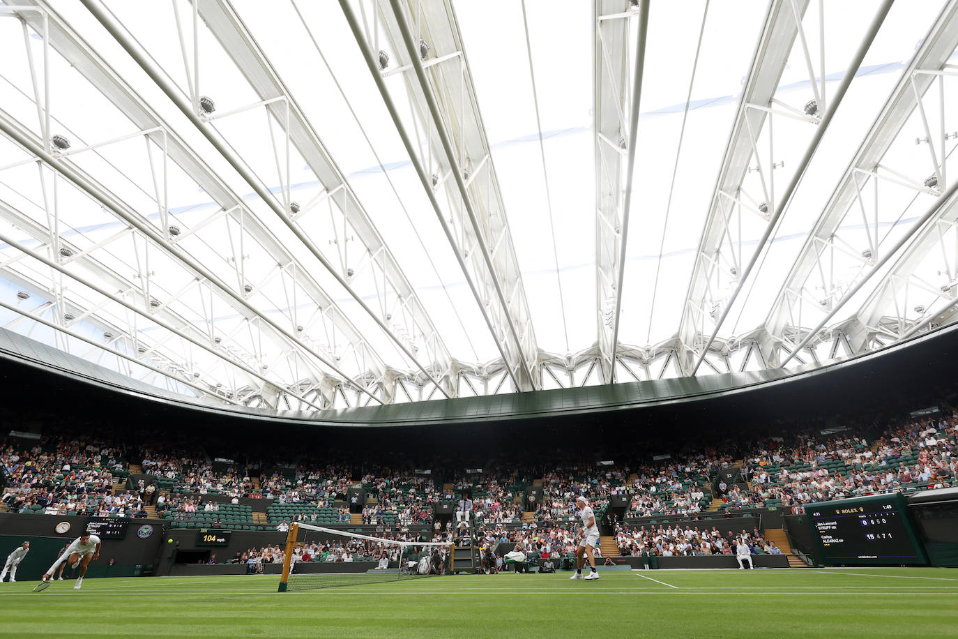 Fotos: La victoria de Carlos Alcaraz ante Struff, en imágenes