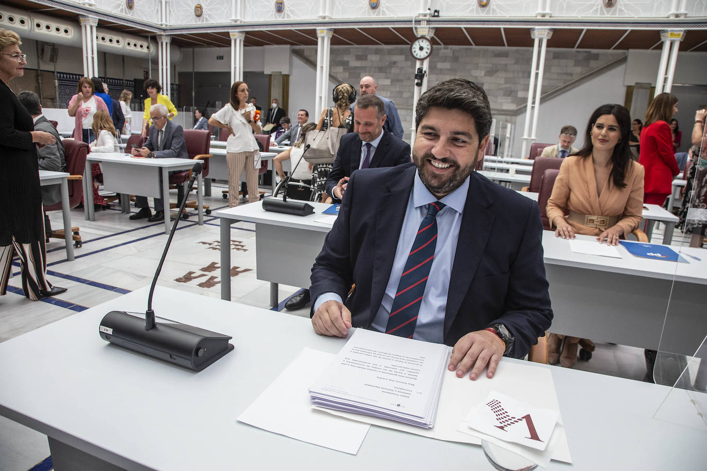 Fotos: La primera sesión del Debate sobre el Estado de la Región, en imágenes