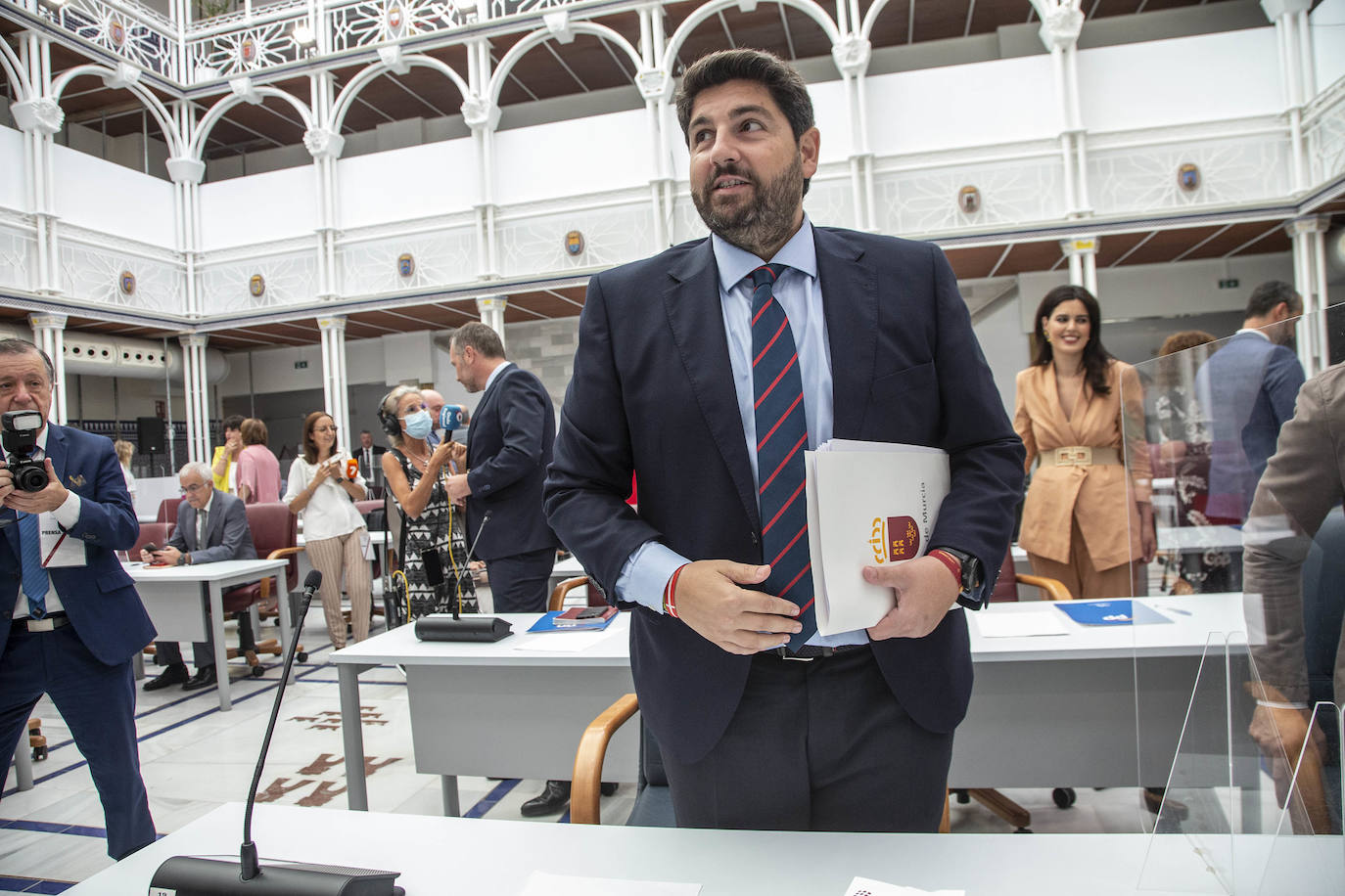 Fotos: La primera sesión del Debate sobre el Estado de la Región, en imágenes