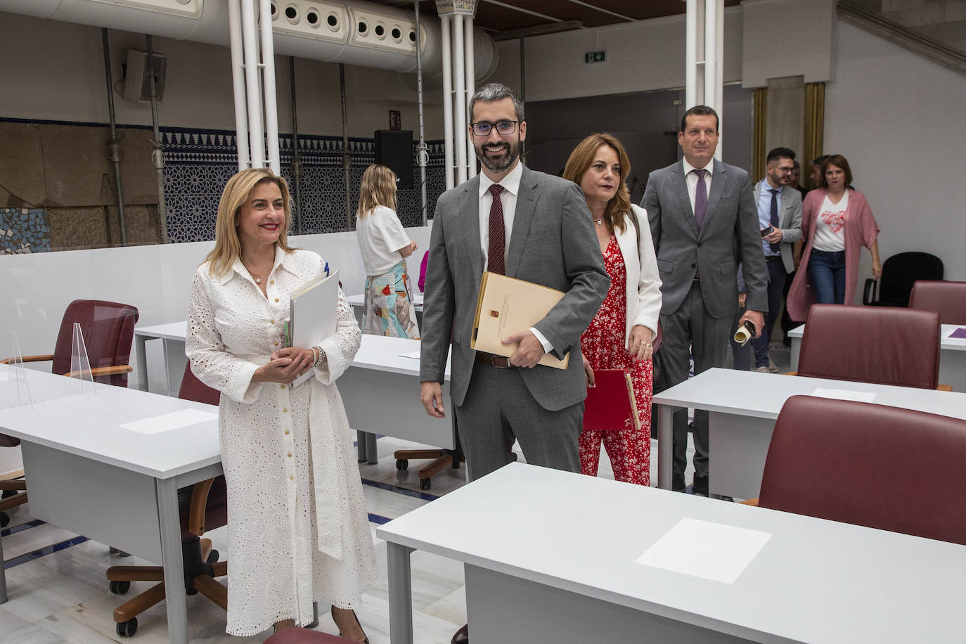 Fotos: La primera sesión del Debate sobre el Estado de la Región, en imágenes