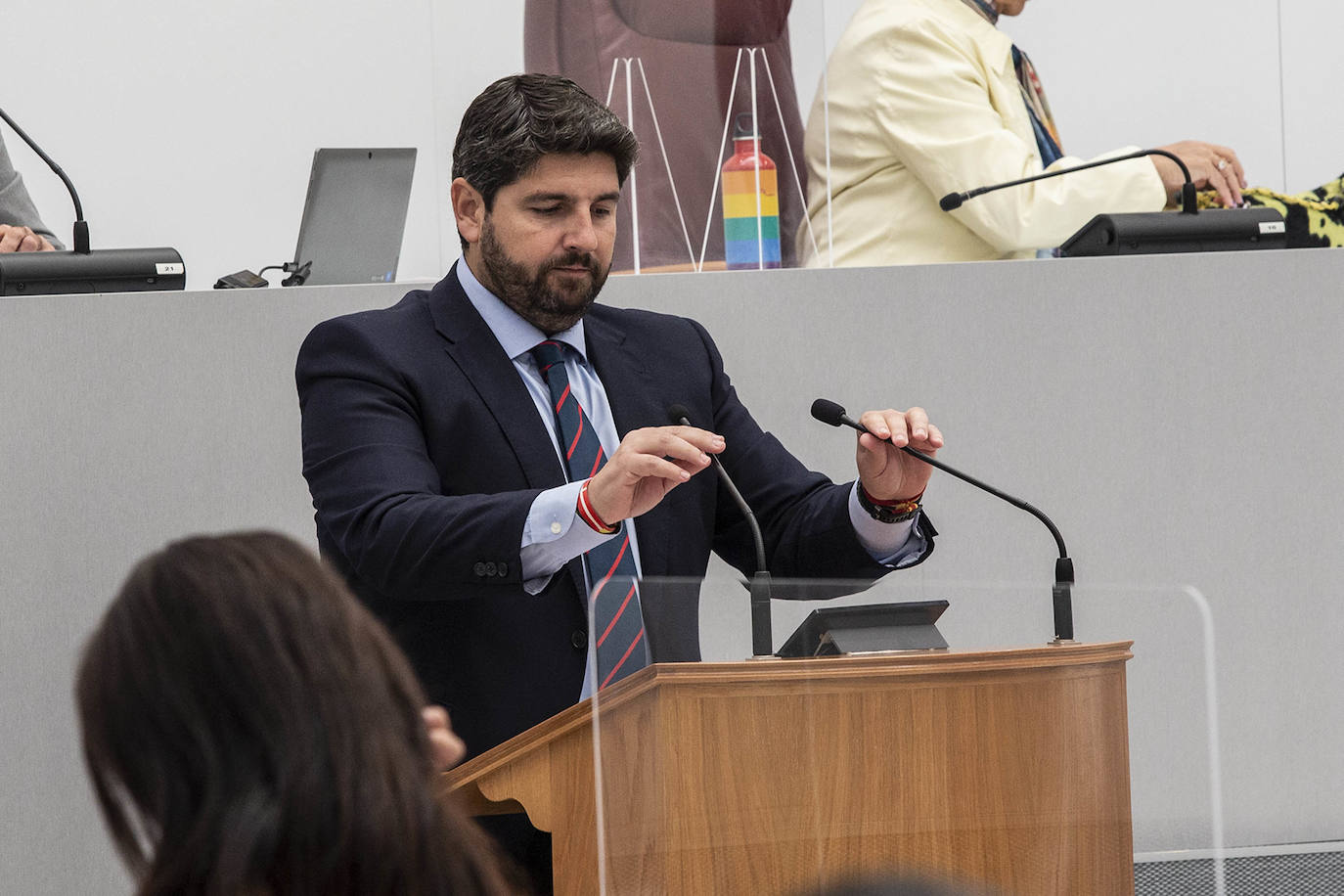 Fotos: La primera sesión del Debate sobre el Estado de la Región, en imágenes