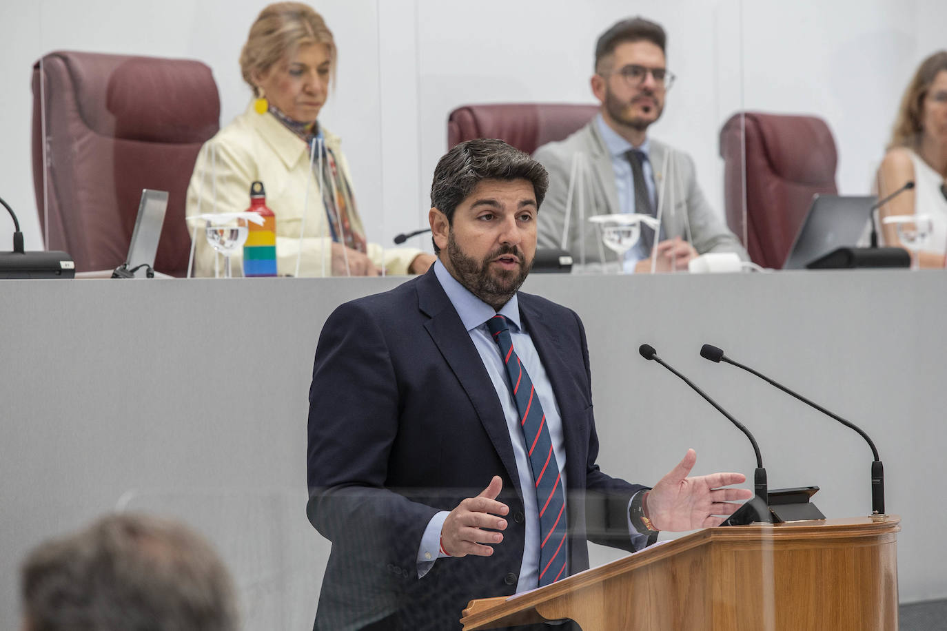 Fotos: La primera sesión del Debate sobre el Estado de la Región, en imágenes