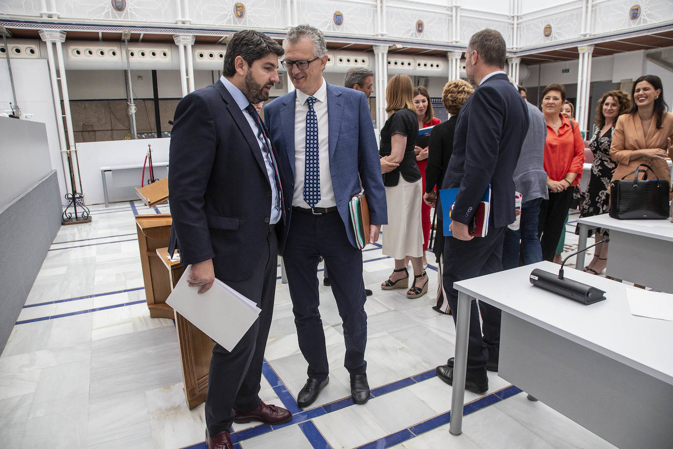 Fotos: La primera sesión del Debate sobre el Estado de la Región, en imágenes