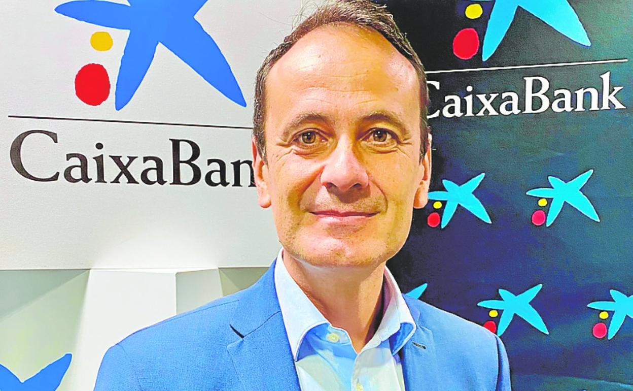 Juan Jesús Lozano, director comercial de Empresas de CaixaBank en la Territorial de Murcia. 