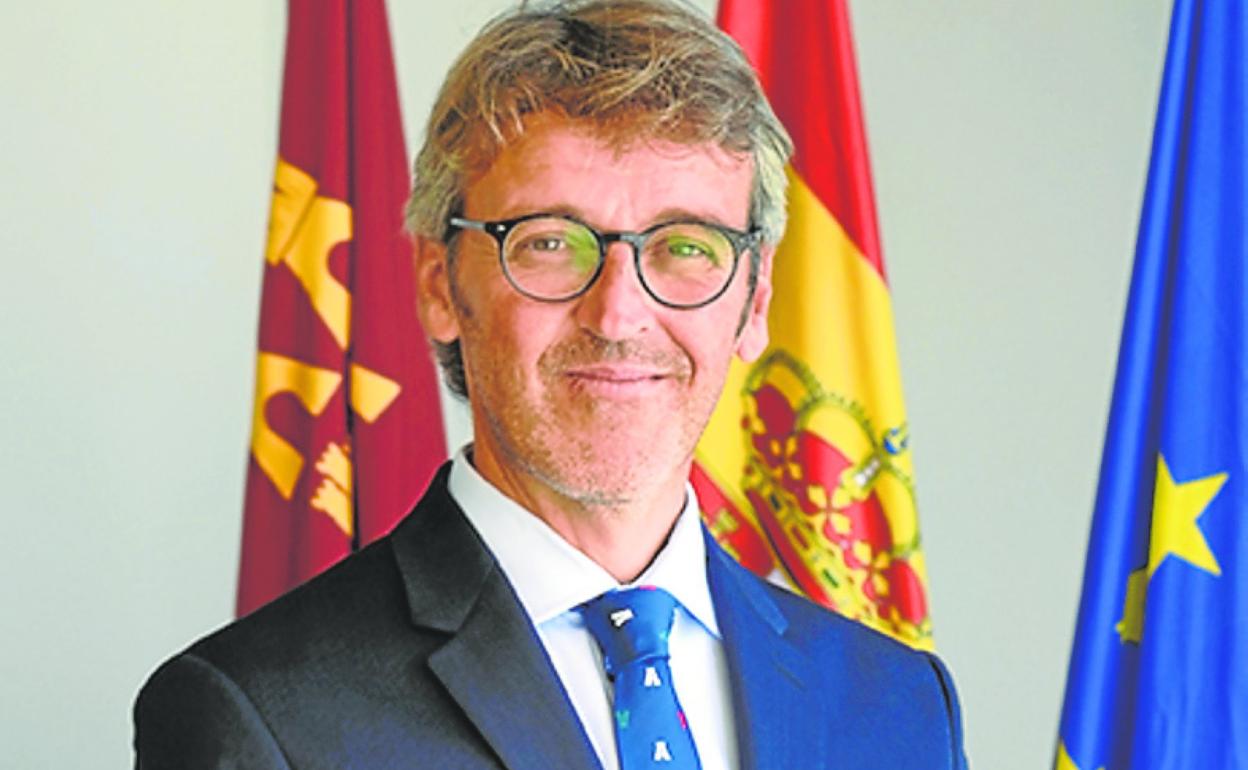 Luis Alberto Marín, consejero de Economía, Hacienda y Administración Digital. 