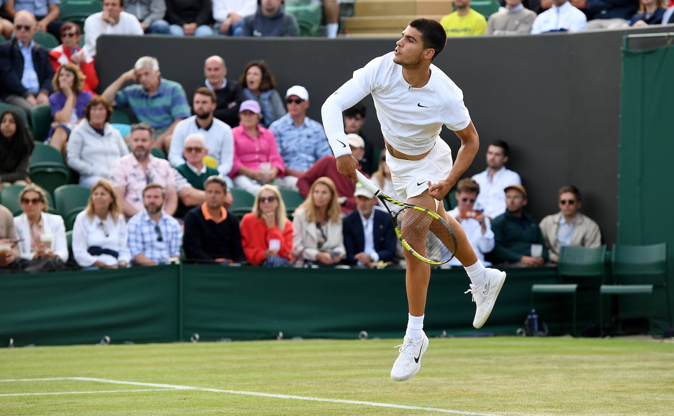 Fotos: Carlos Alcaraz vence a Griekspoor en Wimbledon