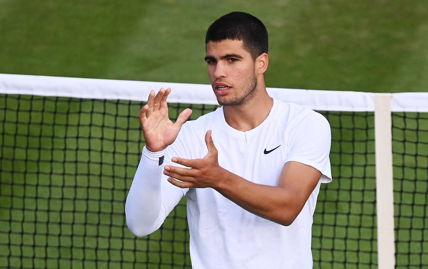 Fotos: Carlos Alcaraz vence a Griekspoor en Wimbledon