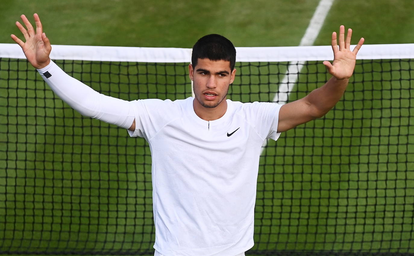 Fotos: Carlos Alcaraz vence a Griekspoor en Wimbledon