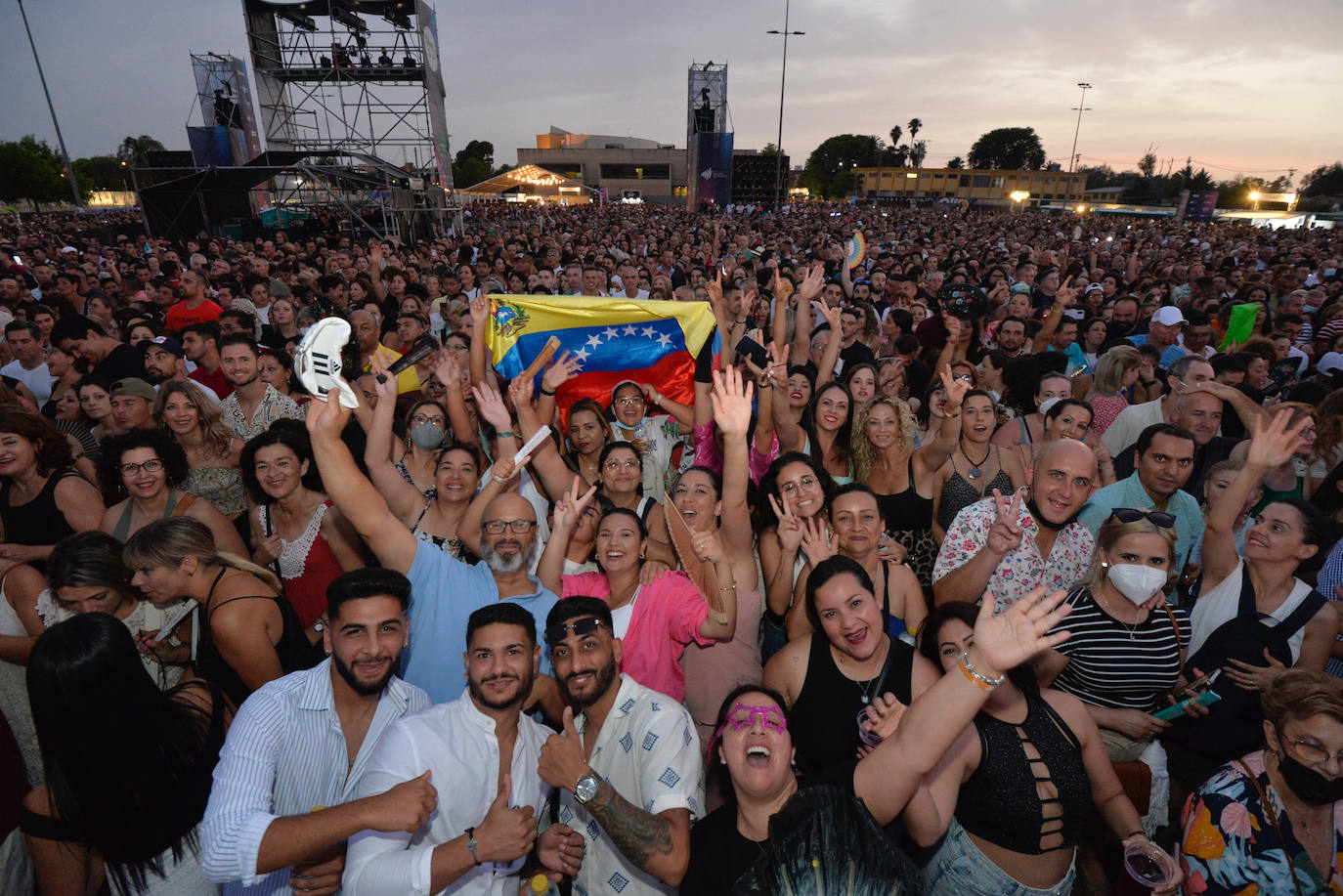 Fotos: El concierto de Marc Anthony en Murcia, en imágenes