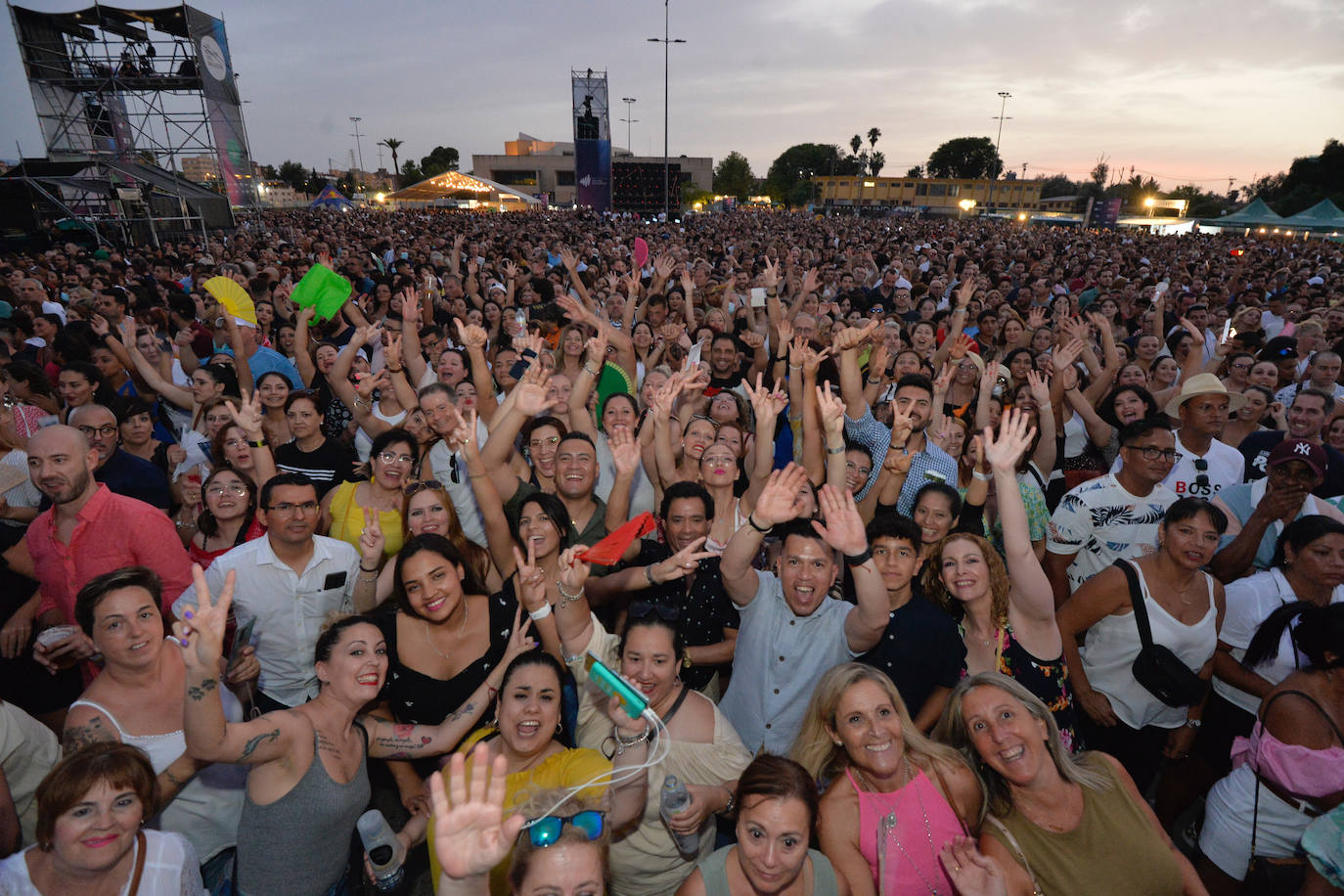 Fotos: El concierto de Marc Anthony en Murcia, en imágenes