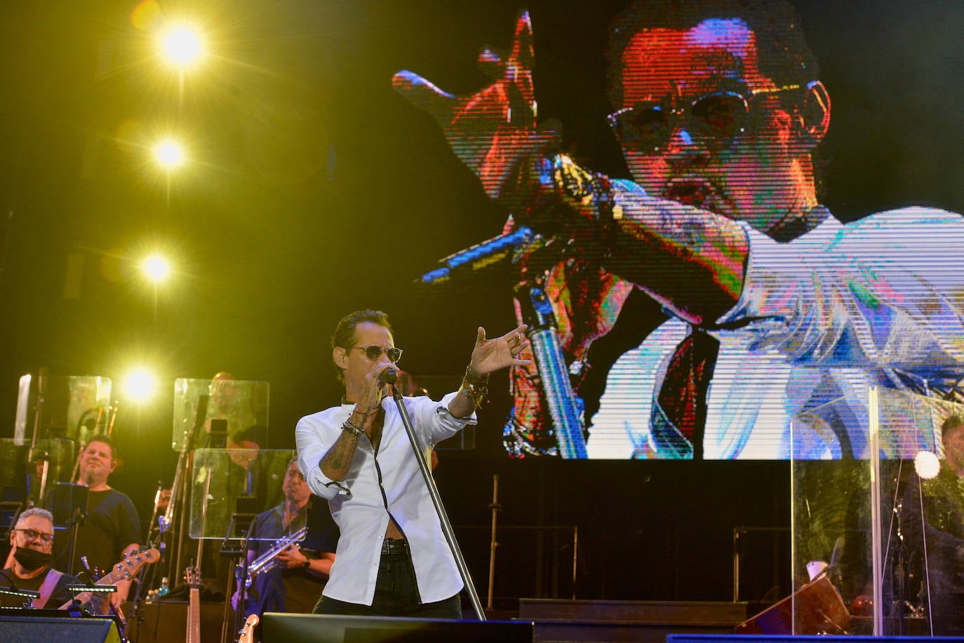 Fotos: El concierto de Marc Anthony en Murcia, en imágenes