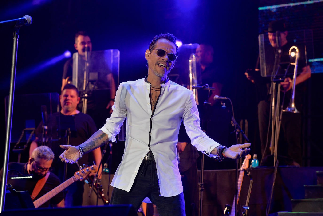 Fotos: El concierto de Marc Anthony en Murcia, en imágenes