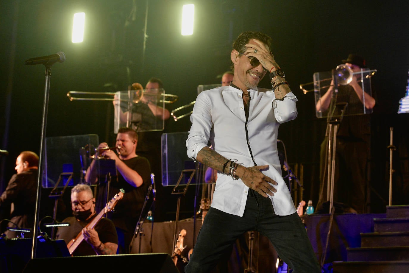 Fotos: El concierto de Marc Anthony en Murcia, en imágenes