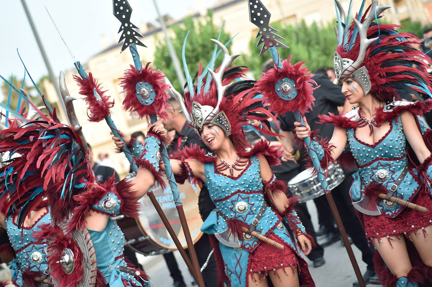 Fotos: El desfile de Moros y Cristianos a Santomera, en imágenes