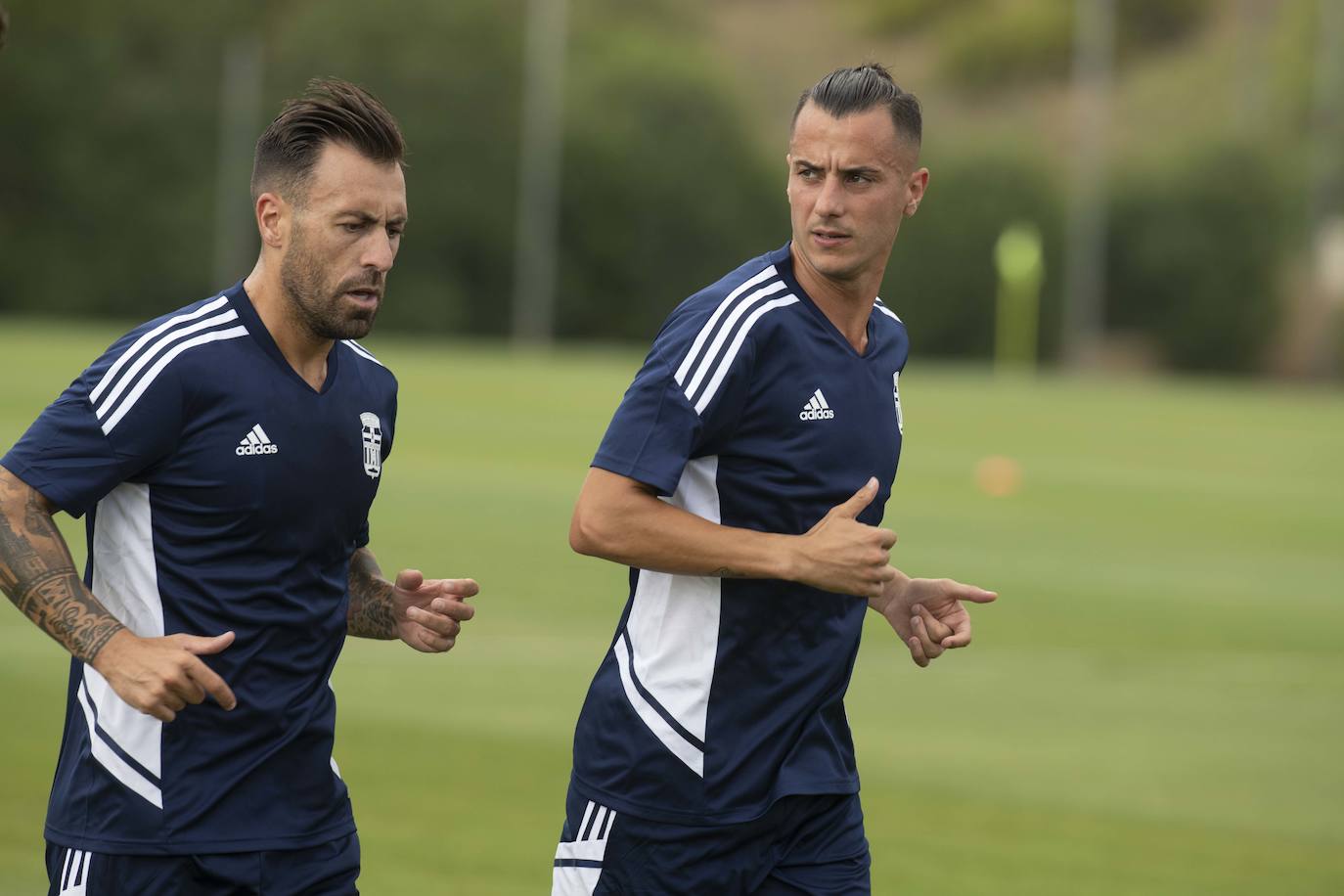 Fotos: Primer entrenamiento del FC Cartagena en La Manga Club