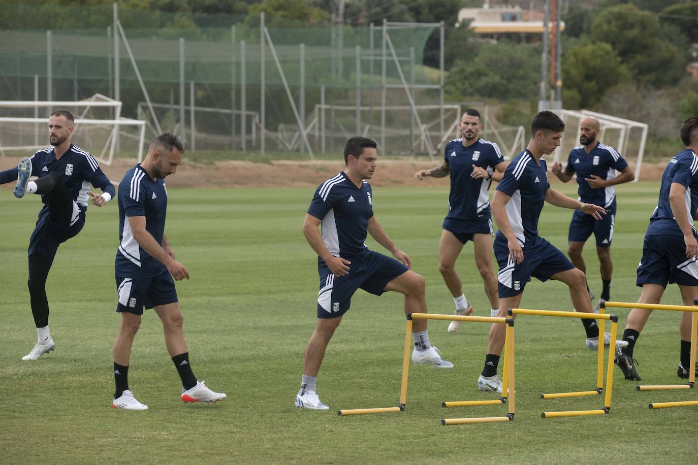 Fotos: Primer entrenamiento del FC Cartagena en La Manga Club