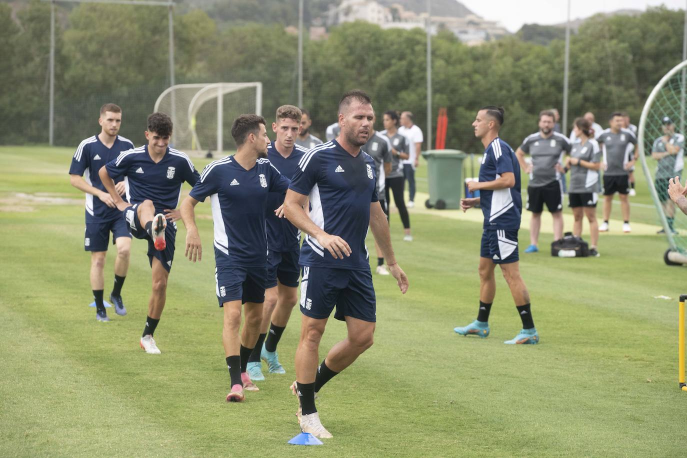 Fotos: Primer entrenamiento del FC Cartagena en La Manga Club