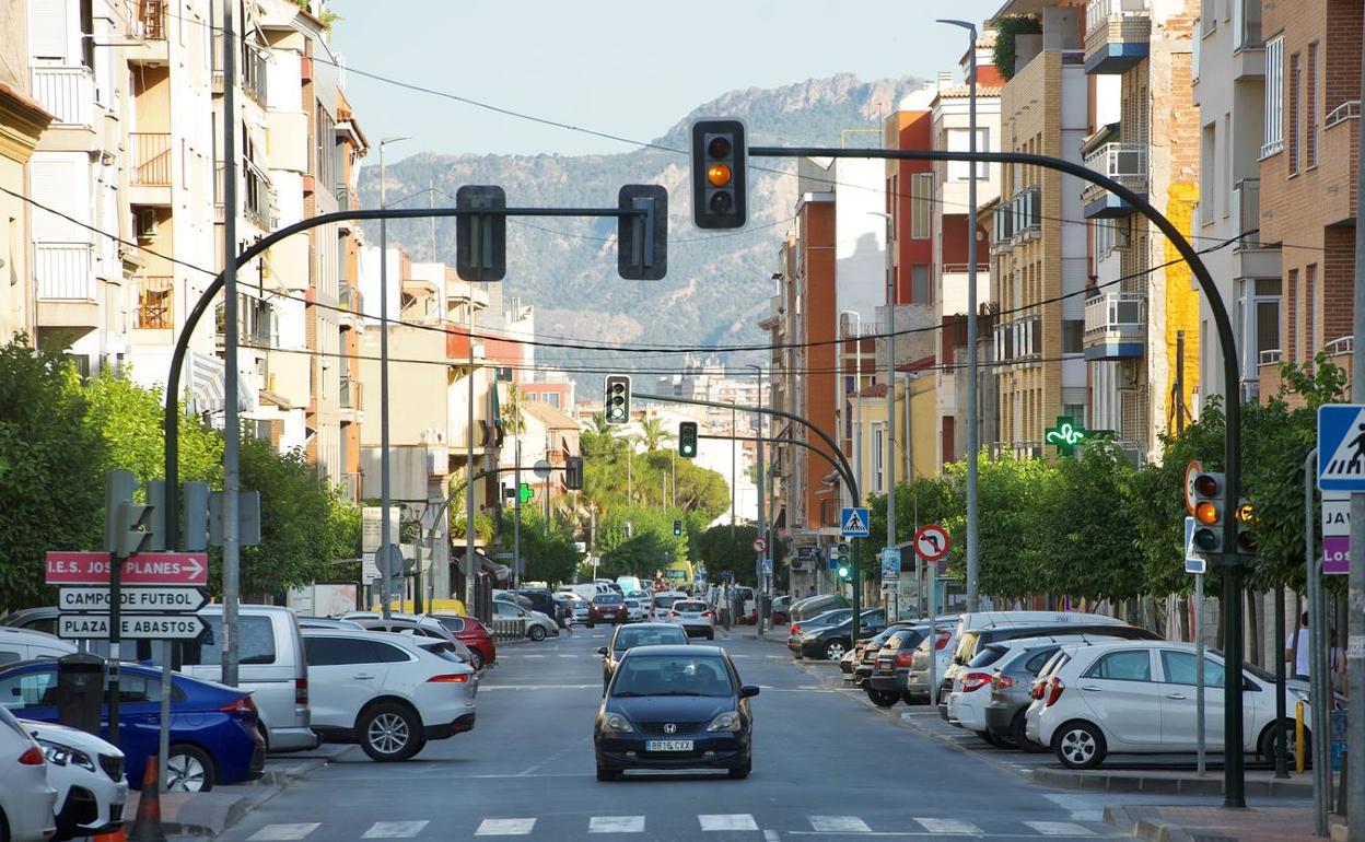 Calle Mayor de Espinardo.