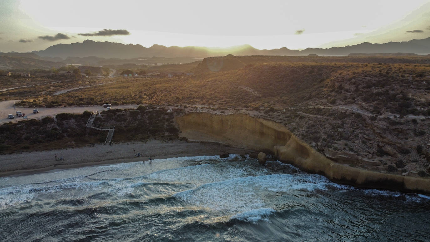 Fotos: Playa Carolina de Águilas, entre las más bonitas de España para National Geographic