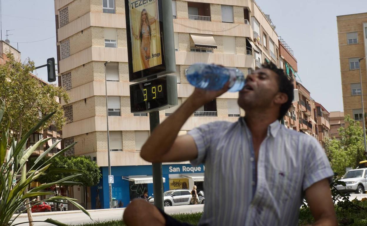 Ola de calor: Murcia alcanzará los 39 grados este miércoles