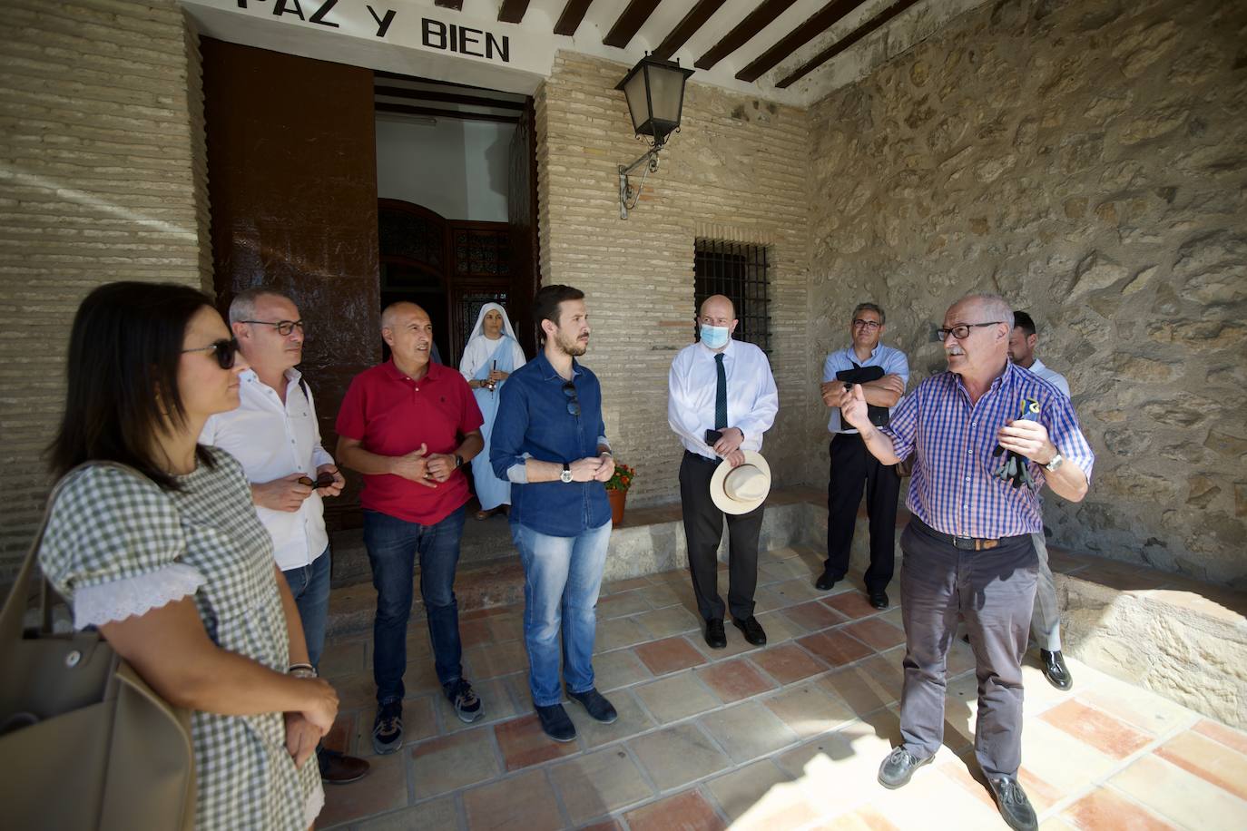 Fotos: La recuperación de las obras que se llevaron de Mula las clarisas después de tres años, en imágenes