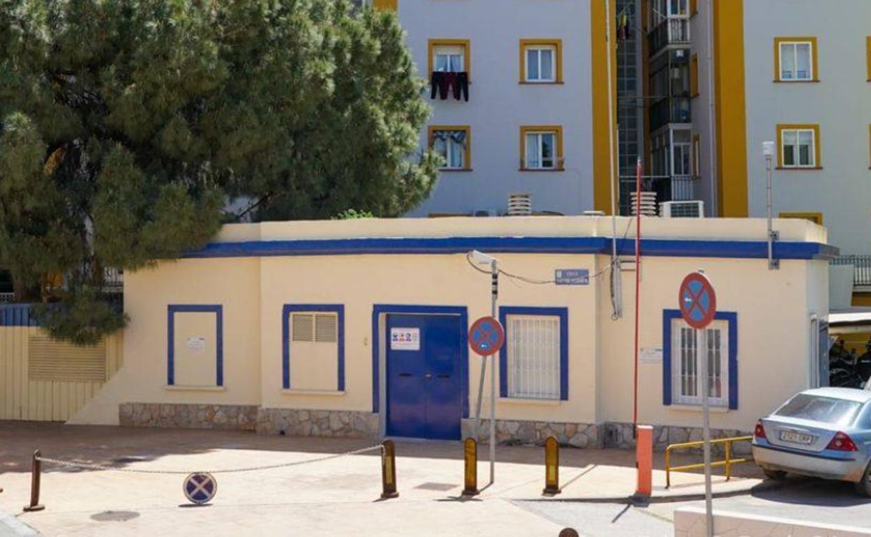 Edificio donde se instalará la nueva estación de bombeo.