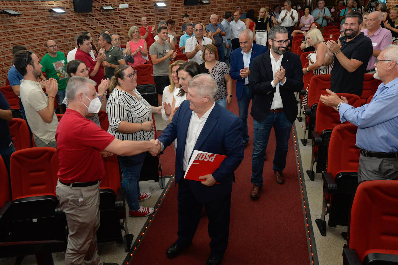 Fotos: Vélez anuncia su intención de ser candidato del PSOE a la presidencia de la Región de Murcia