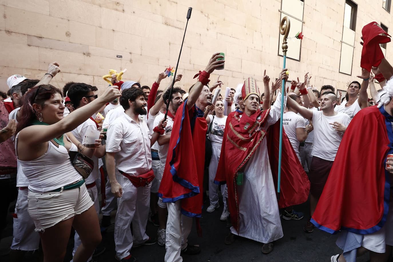 Fotos: Encierro de la villavesa